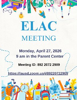 ELAC Flyer English